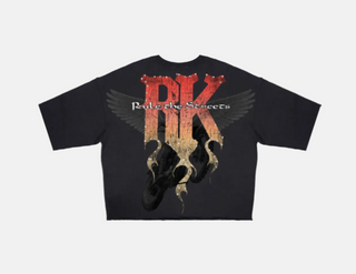 Roku Studio | RULE THE STREET BOXY TEE (BLACK)