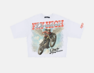 Roku Studio | RULE THE STREET BOXY TEE (WHITE)