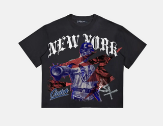Roku Studio | NEW YORK BOXY TEE (BLACK)