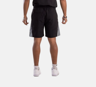 KINDRED | RHINESTONE NYLON SHORTS (BLACK/GRAY)