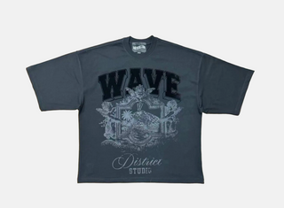 Mr.Wave | Picasso (Black) tee