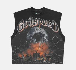 Godspeed | Fences Sleeveless Tee (Black)