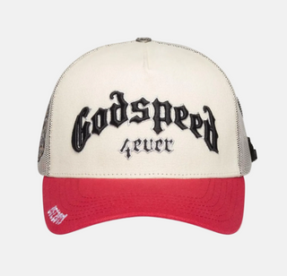 Godspeed | Gs Forever Trucker Hat Bone/Red