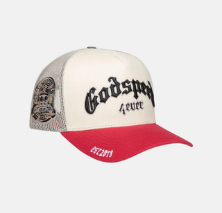 Godspeed | Gs Forever Trucker Hat Bone/Red