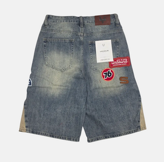 Vicious | PATCH DENIM SHORTS INDIGO VC1271