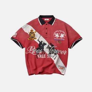 Vale Forever | London Polo Tee Red