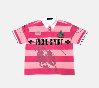 Vie Richie | Rich as fuxx polo (PINK)