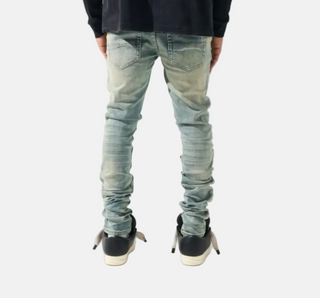 Serenede | DYNASTY Mid Blue Jeans