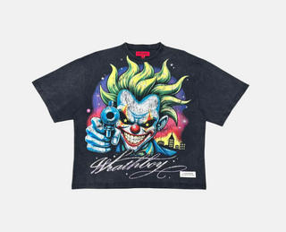 Wrath Boy | Clown T-Shirt - Vintage Black
