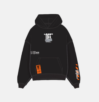 OffWhite | OFF ACTIVE DUCT TAPE HOODIE (BLACK)