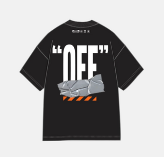 OffWhite | OFF ACTIVE DUCT TAPE S/S TEE (BLACK