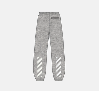 OffWhite | DIAG JOGGER PANTS (HEATHER GREY)