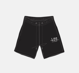 OffWhite | DIAG OPEN HEM JOGGER SHORTS (BLACK)