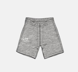 OffWhite | DIAG OPEN HEM JOGGER SHORTS (HEATHER GREY)