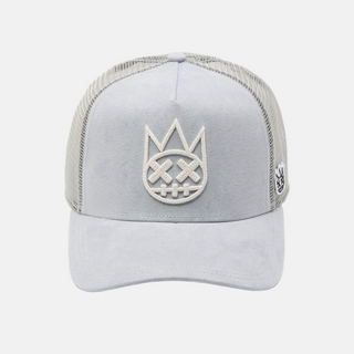 Cult Of Individuality | Logo Mesh Back Trucker Hat In Grey