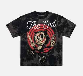Verselli | The End T-Shirt (CHARCOAL)