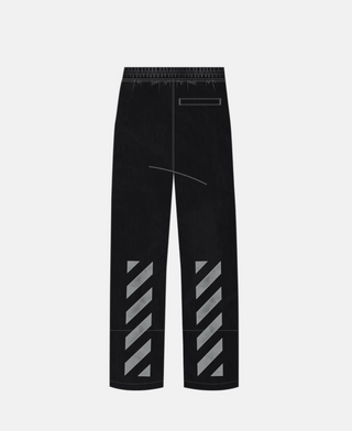 OffWhite | REFLECTIVE DIAG PANTS (BLACK)