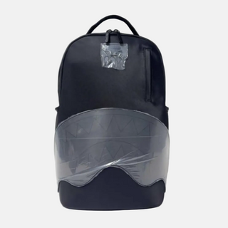 Sprayground | SHARK CENTRAL BLACKED OUT EMBOSSED NYLON BACKPACK