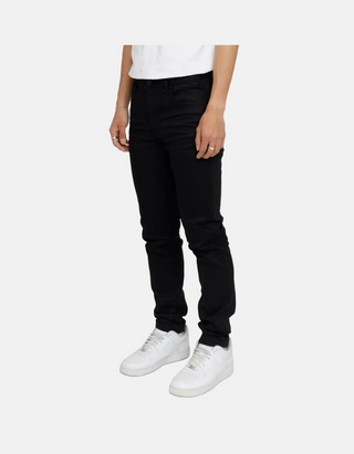 Smoke Rise | Essential Dry Effect Washed Jeans (Jet Black)