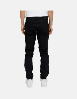 Smoke Rise | Essential Dry Effect Washed Jeans (Jet Black)