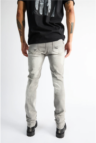 RTA | BRYANT SKINNY JEAN | CHARCOAL BLEACHED