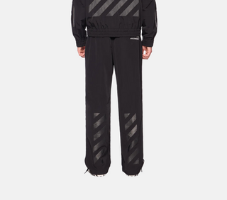 L/AB OffWhite | Diag Track Pants (Black)