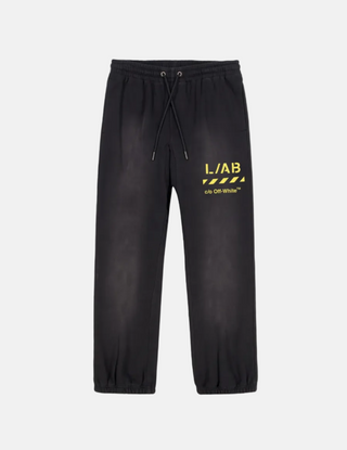 L/AB OffWhite | DIAG GARMENT WASH JOGGER