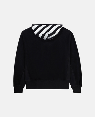 L/AB OffWhite | REVERSE HOODIE (BLACK)