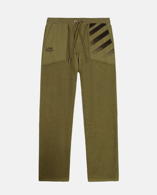 L/AB OffWhite | REVERSE OPEN HEM PANT (WINTER MOSS)