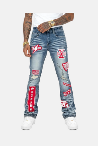 Vicious | PREMIUM DENIM / PATCHES ALL OVER