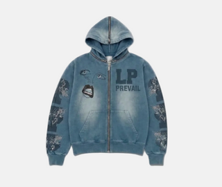 Legends Prevail | No Fear Hoodie - Navy Blue