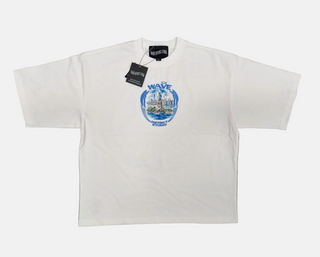 Mr.Wave | WDS LIBERTY Island (WINTER WHITE) OVERSIZED TEE