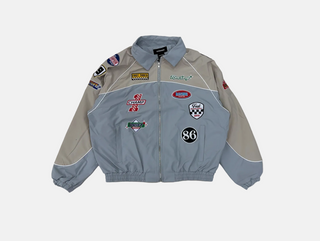 Kindred | Nylon sweatsuit with patches (Grey)