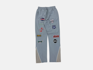 Kindred | Nylon sweatsuit with patches (Grey)