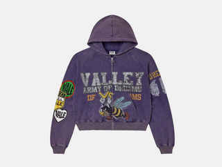 Vale Forever | Army Zip Up 'Purple'