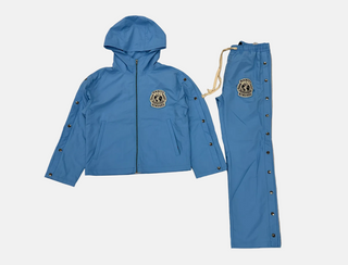 Kindred | Nylon sweatsuit 'positive vibes' (Blue)