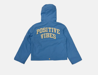 Kindred | Nylon sweatsuit 'positive vibes' (Blue)