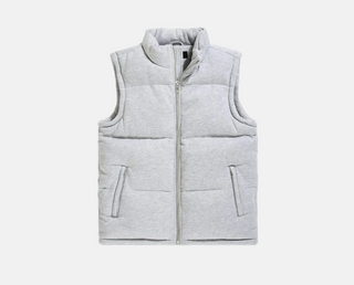 Jordan Craig | Uptown Fleece Puffer Vest (Heather Grey)