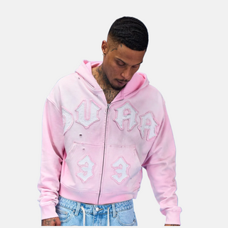 DUAA | 33 PINK HOODIE