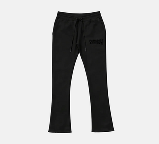 See You in Paradise | Syip High Density Print Sweatpants (Black)