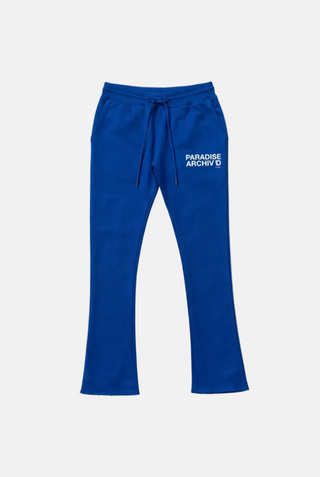 See You in Paradise | Syip High Density Print Sweatpants (Royal Blue)