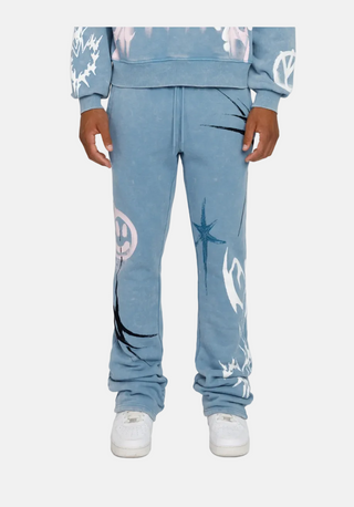 Smoke Rise | Truth Fleece Pant - Blue Shadow