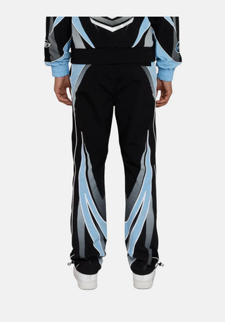 Smoke Rise | Rising Colorblock Windbreaker Pants - Blue Bell