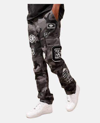 Jordan Craig | Xavier - Journeyman Cargo Pants (Black Camo)