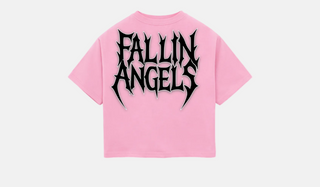 Shattered Hearts | FALLIN ANGELS PINK TEE
