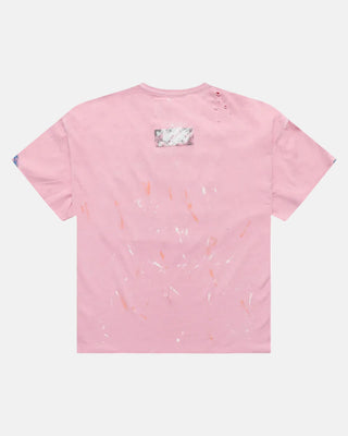 When Smoke Clears | Painted Thrashed Tee (PINK)